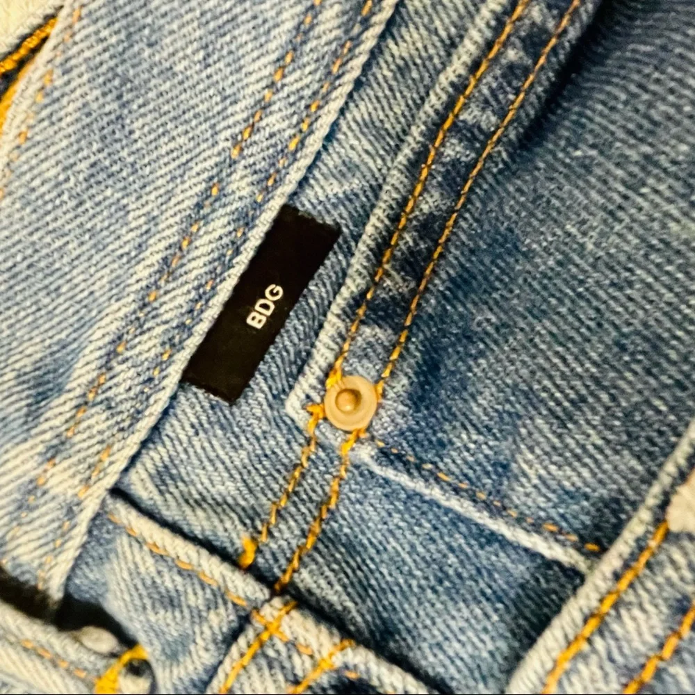 BDG STRAIGHT CUT OFF Crispin Washed Relaxed Jeans Size 34/30